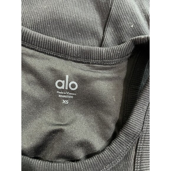 NWOT ALO Yoga Ribbed Tank Dress in Black - Picture 3 of 3